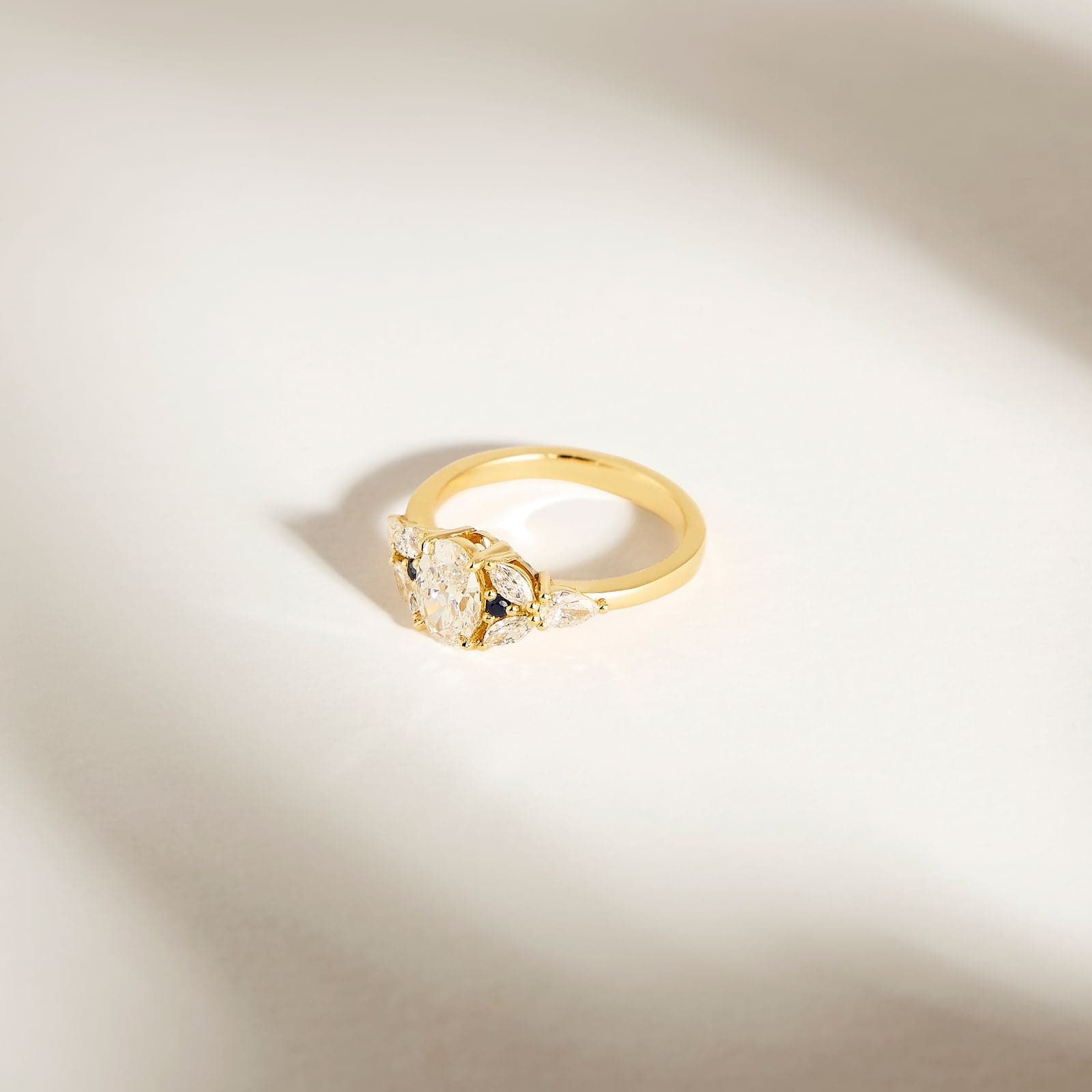 Bague de fiançailles avec diamants