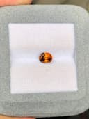 Bicolorer Ovaler Saphir 1,13 ct