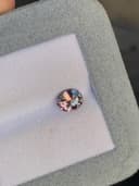 Bicolorer Saphir Oval 1,20 ct