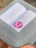 Bi-Color Oval Sapphire 2.50ct