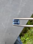 Blauer Saphir Rechteck 0,86 ct