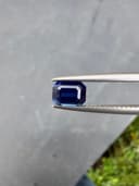 Blauer Saphir Rechteck 1,51 ct — Paris