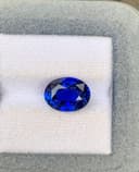 Blauer Ovaler Saphir 7,05 ct