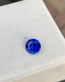Blauer Saphir Rund 2,52 ct — Sri Lanka