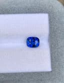 Blauer Saphir Kissenschliff 2,05 ct