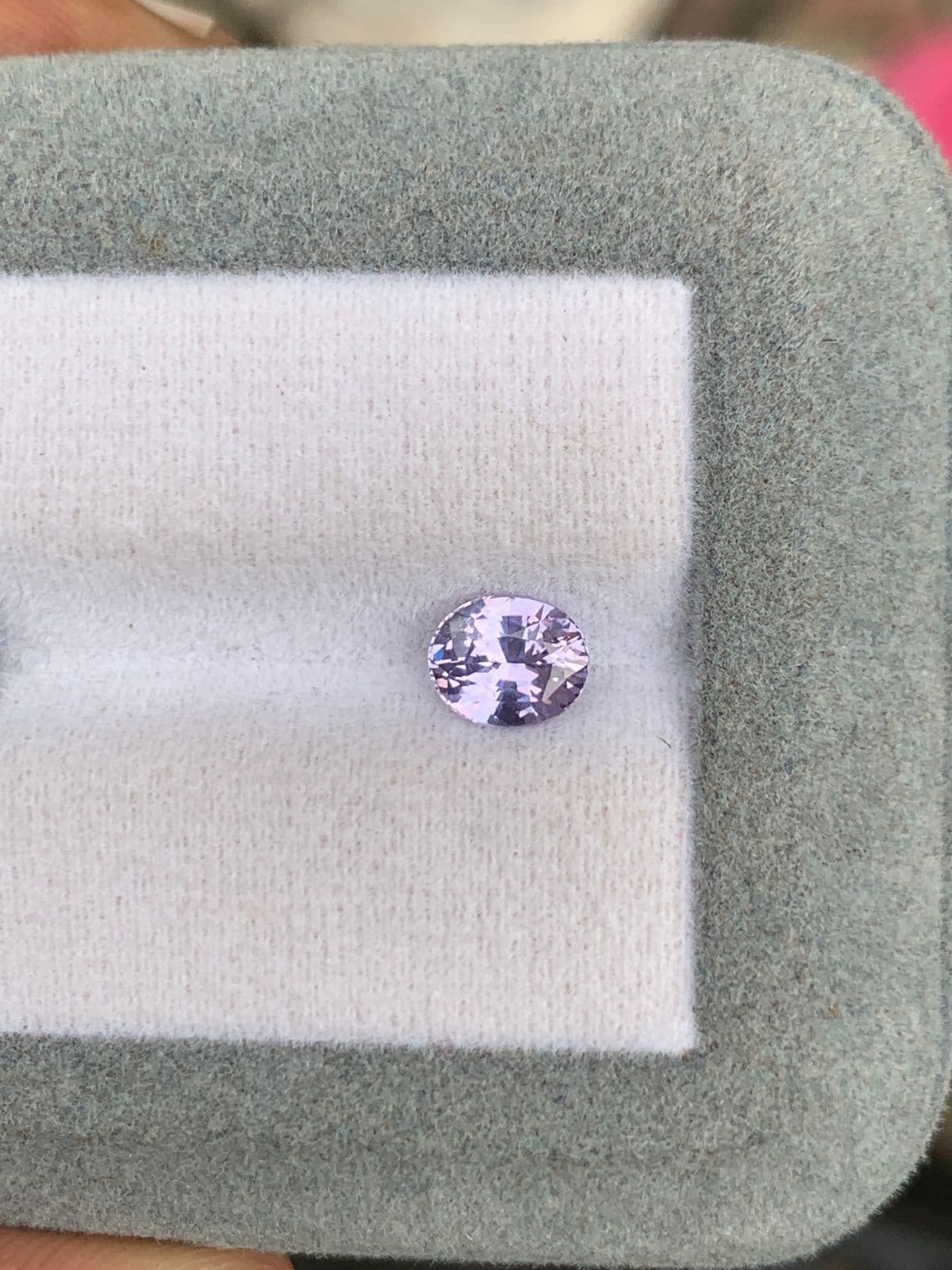 Purple Oval Sapphire 1.20ct