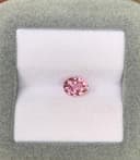 Rosafarbener Ovaler Saphir von 1,25 ct