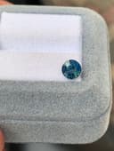 Teal-Saphir Rund 1,53 ct
