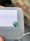 Teal-Saphir Rund 2,03ct