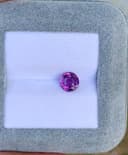 Violetter Saphir Rund 1,52 ct