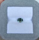 Teal-Saphir Oval 1,32 ct