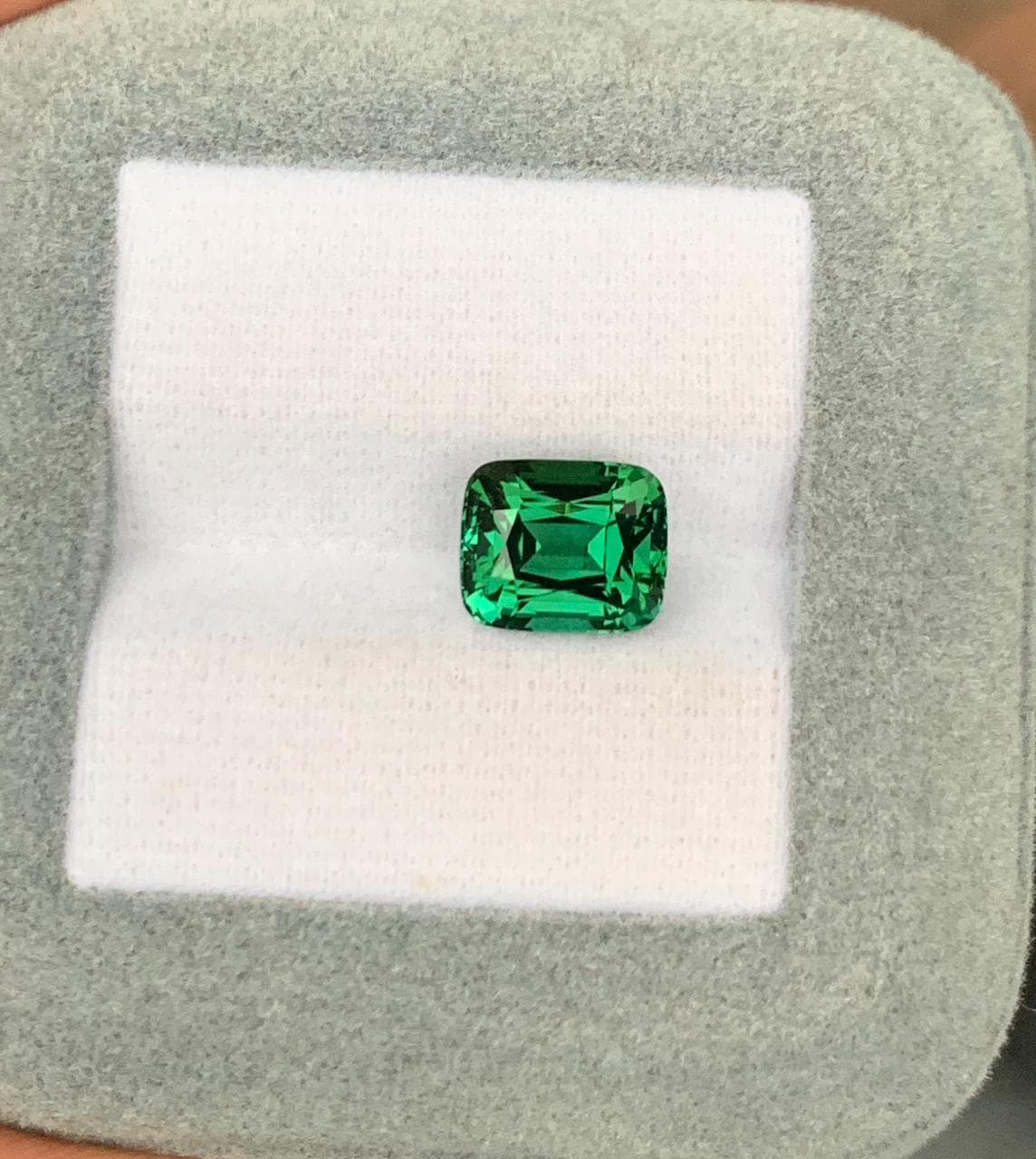 Tourmaline Verte Rectangle de 3,30ct