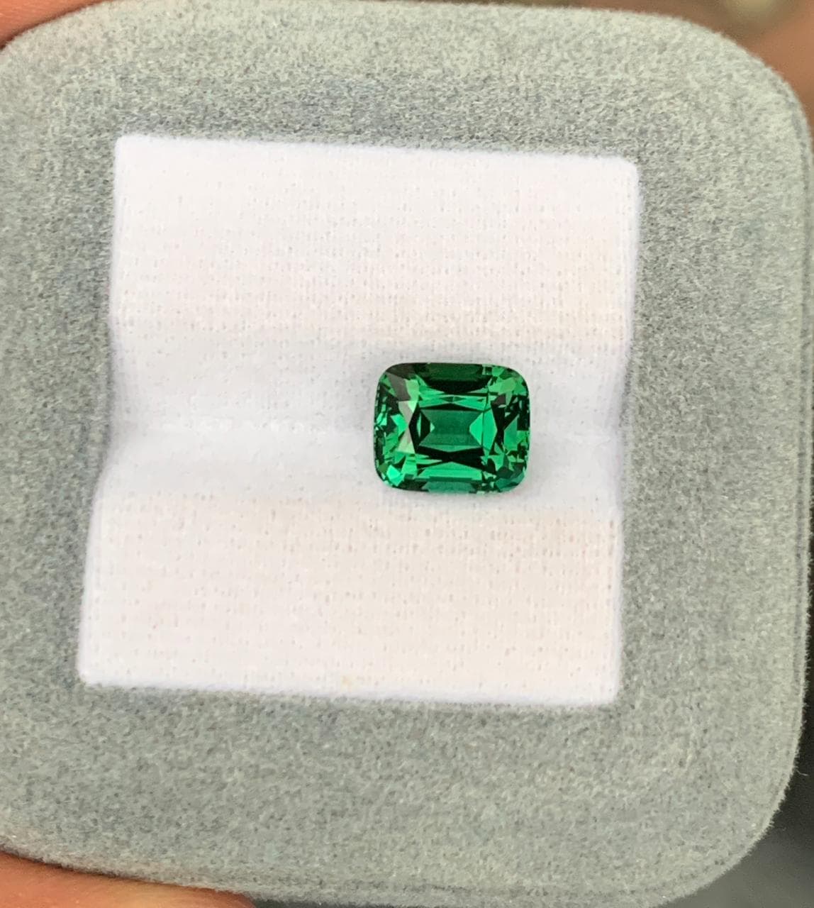 Green Tourmaline Rectangle 3.30ct