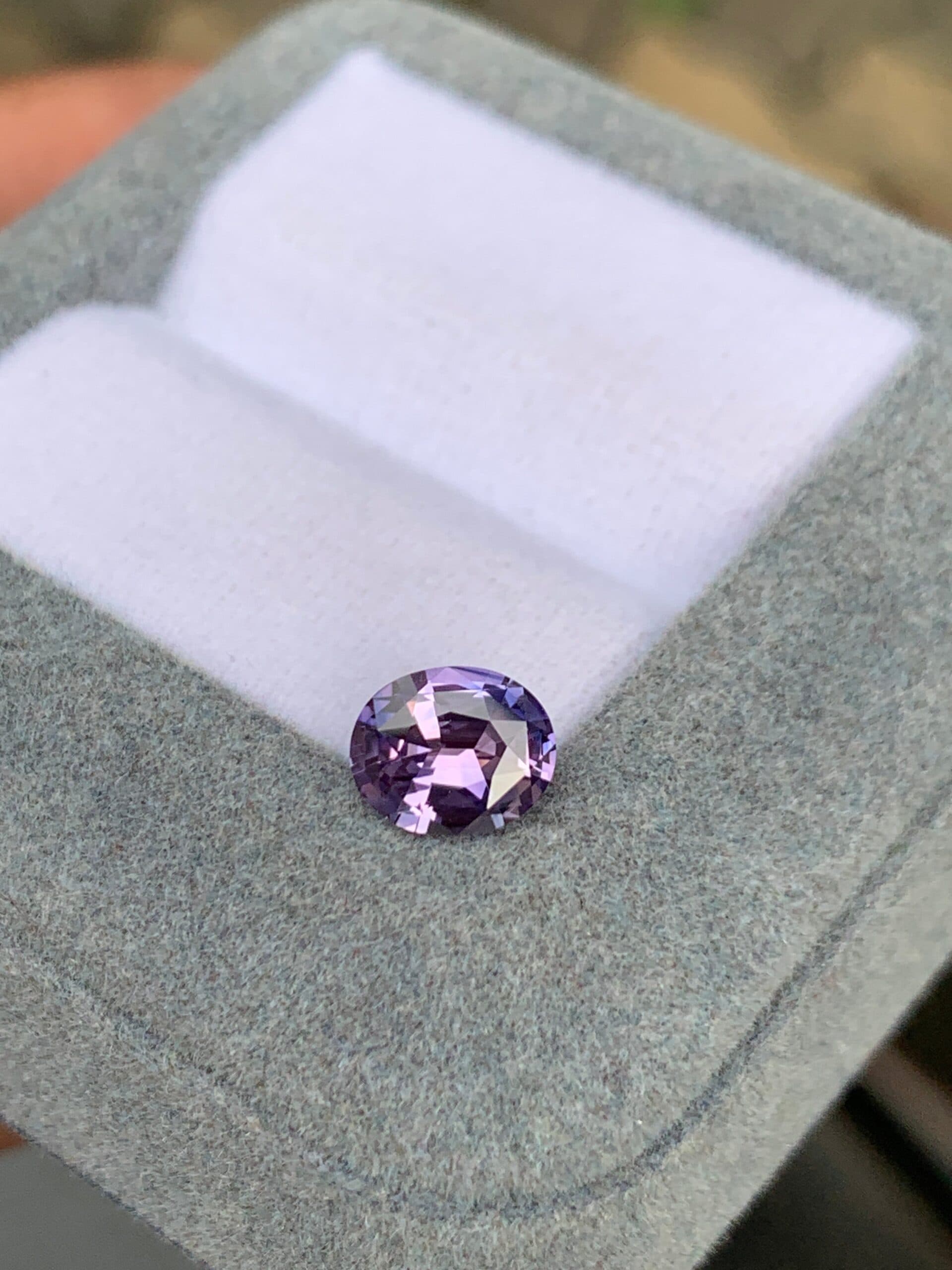 Oval Purple Sapphire 1.39ct