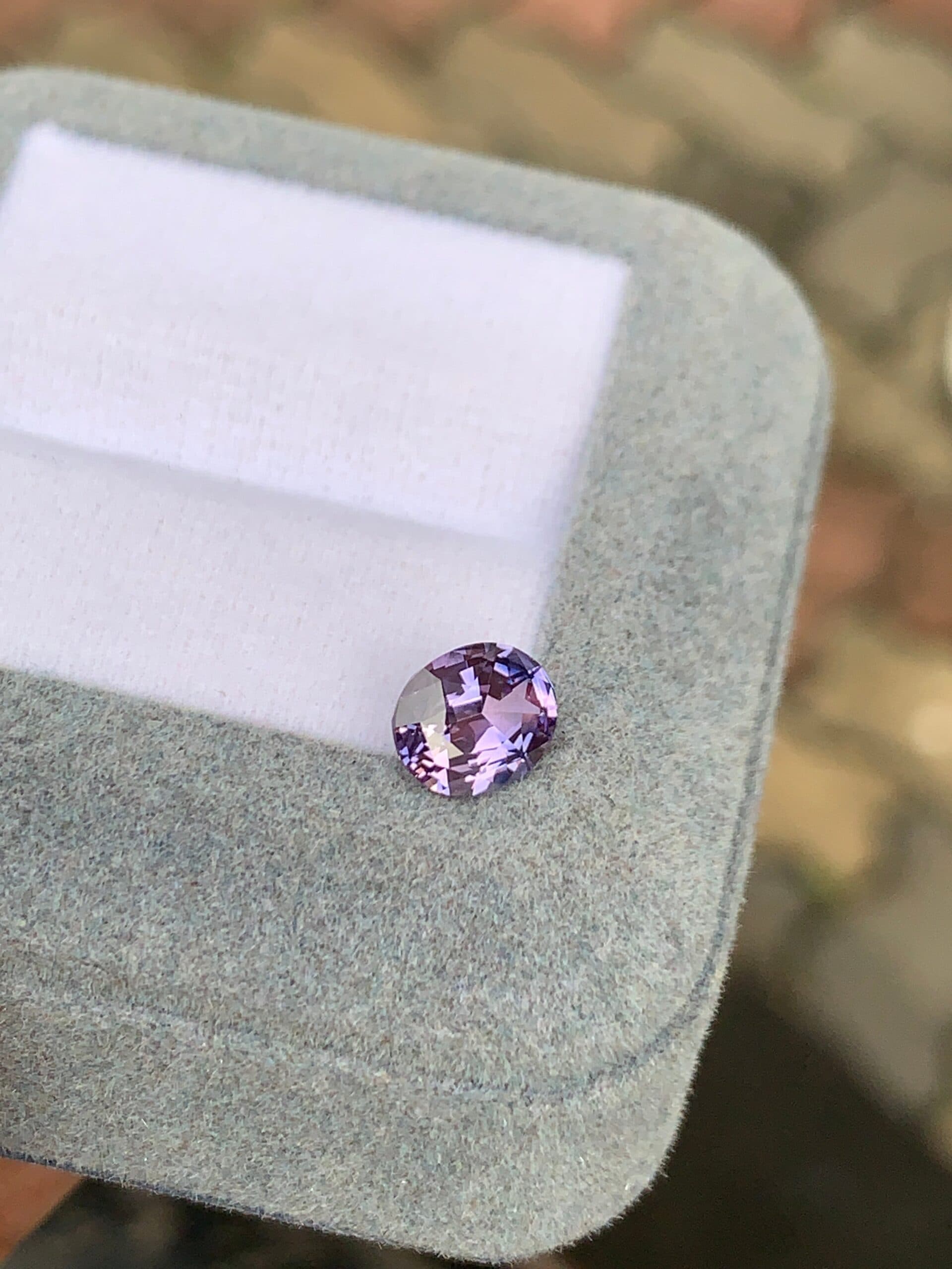 Oval Purple Sapphire 1.39ct
