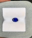 Zafiro Azul Oval de 1,69ct — Calentado