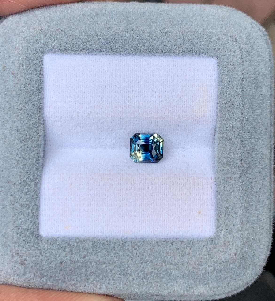 Saphir Rectangle de 1,07ct image 2
