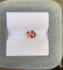 Saphir Padparadscha Ovale de 1,13ct — Non Chauffé