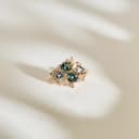 Teal Bloom - Teal-Saphir