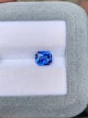 Saphir Bleu Radiant de 2,01ct — Chauffé
