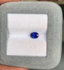 Safira Azul Oval de 1,01ct