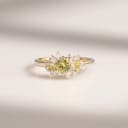 Mini Bloom Saphir Jaune