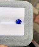 Blauer Ovaler Saphir von 1,55 ct