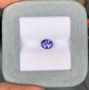 Safira Roxa Oval de 1,65ct