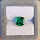 Smaragd aus Sambia im Asscher-Schliff, 3,75 ct