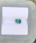 Safira Teal Emerald Cut de 2,03ct