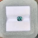 Teal-Saphir Emerald Cut 1,56 ct — Madagaskar
