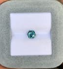 Teal-Saphir im Fancy-Schliff, 1,25 ct