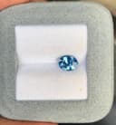 Blauer Saphir Oval 2,05 ct — Madagaskar