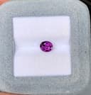 Violetter Ovaler Saphir 1,60ct — Madagaskar