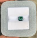 Grüner Saphir Rechteck 1,94ct — Madagaskar
