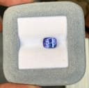 Blauer Saphir Kissenschliff 3,51 ct — Sri Lanka