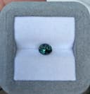 Teal-Saphir Oval 1,61 ct