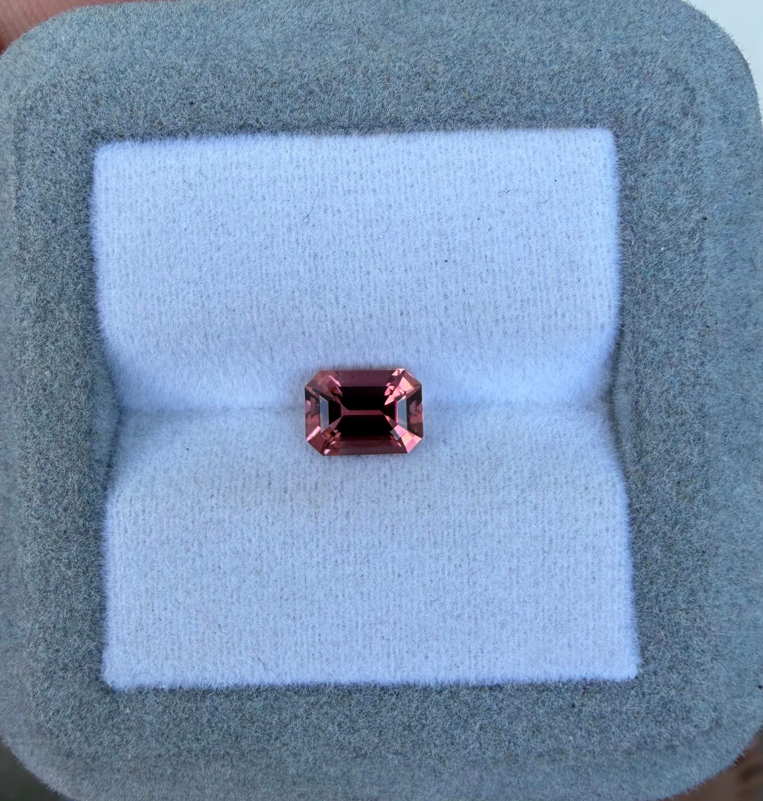 Brown Tourmaline Rectangle 1.06ct