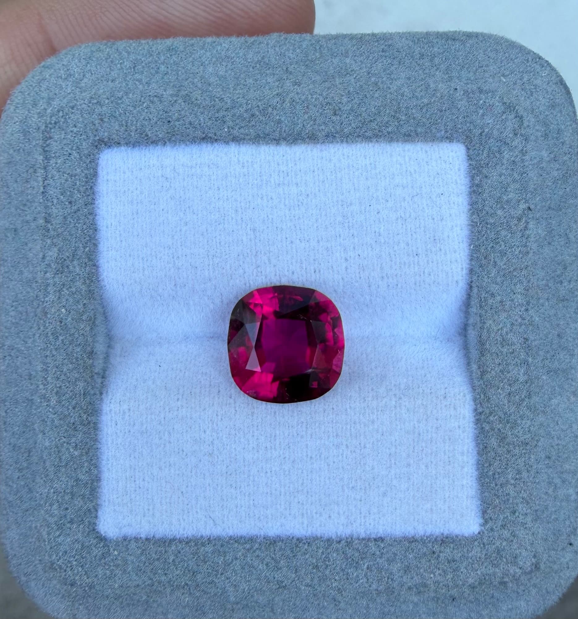 3.44ct Cushion Tourmaline