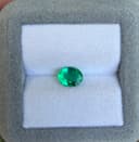 Ovaler Smaragd aus Sambia, 1,08 ct
