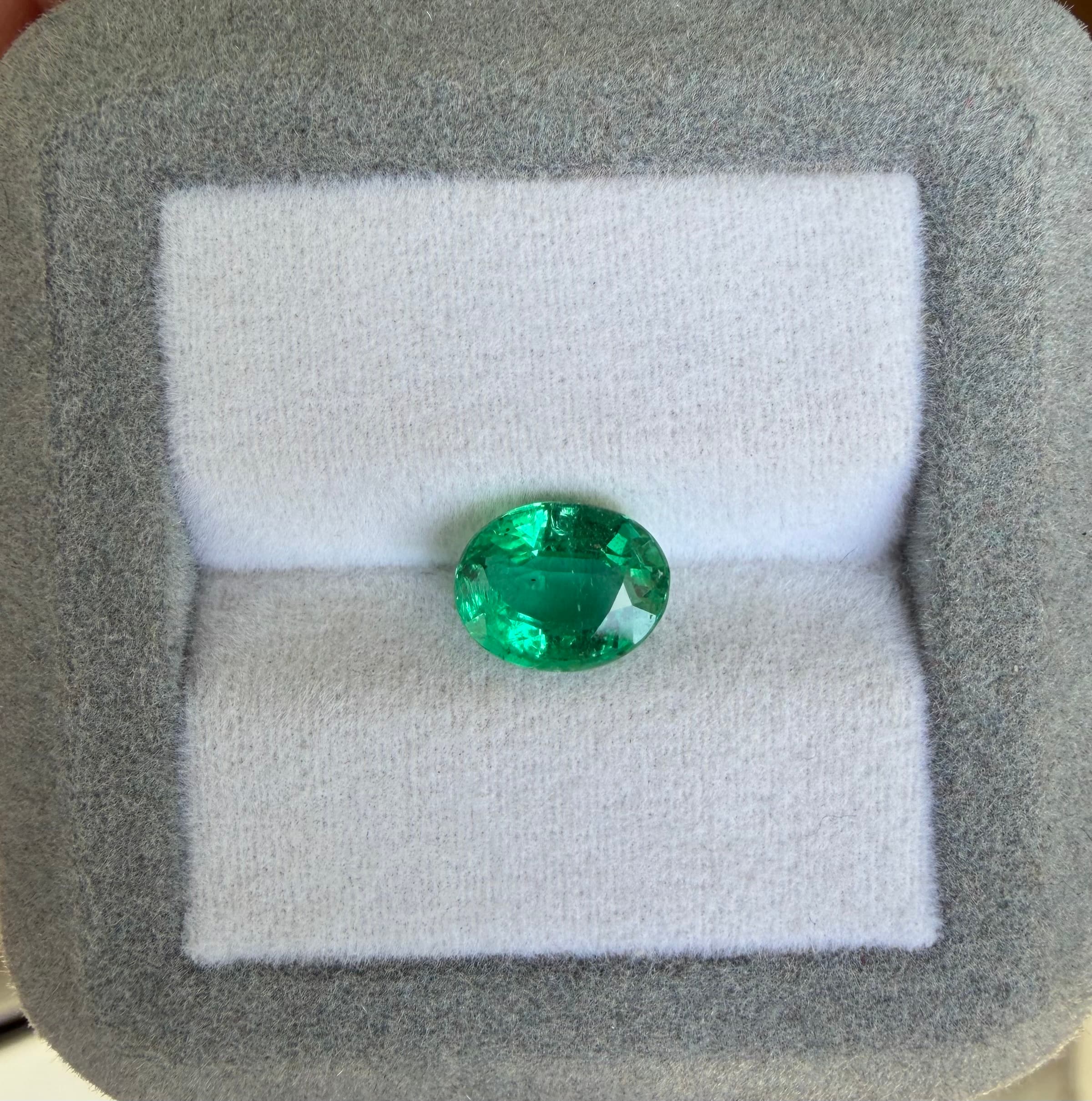 Zambian Emerald Oval 1.98ct