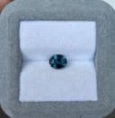 Safira Teal Oval de 1,58ct