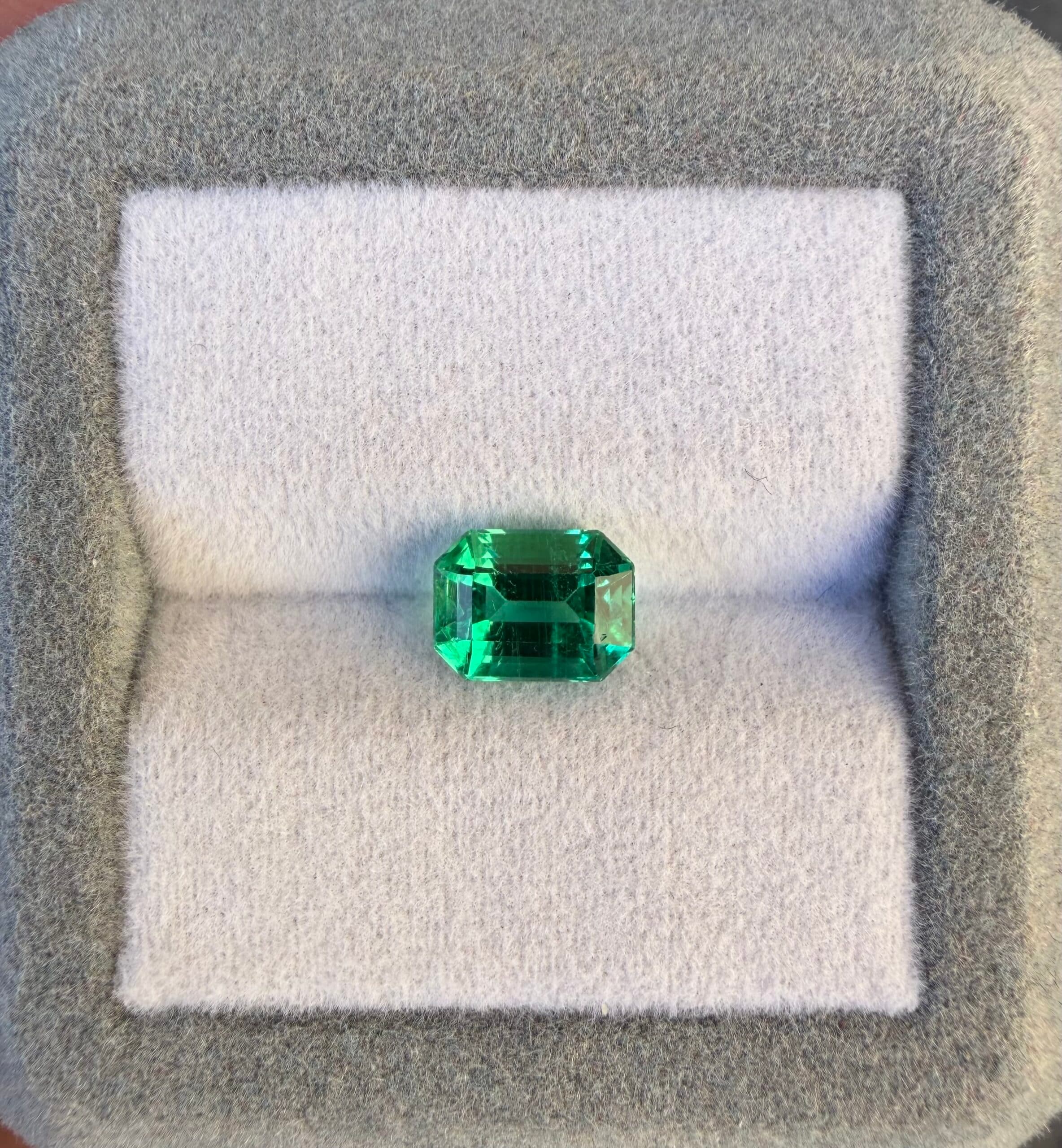 Zambian Emerald Rectangle 1.71ct