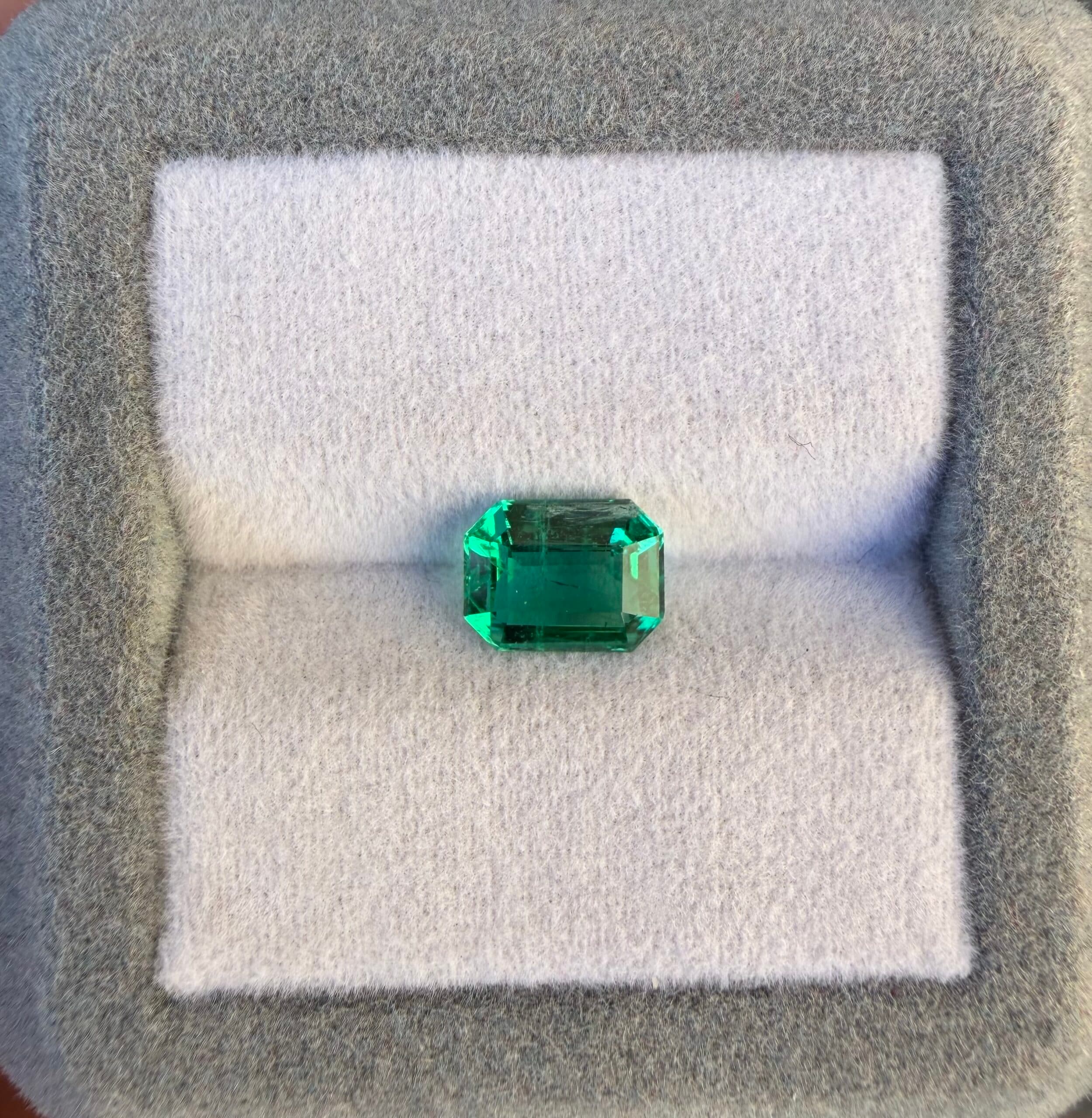 Zambian Emerald Rectangle 1.46ct
