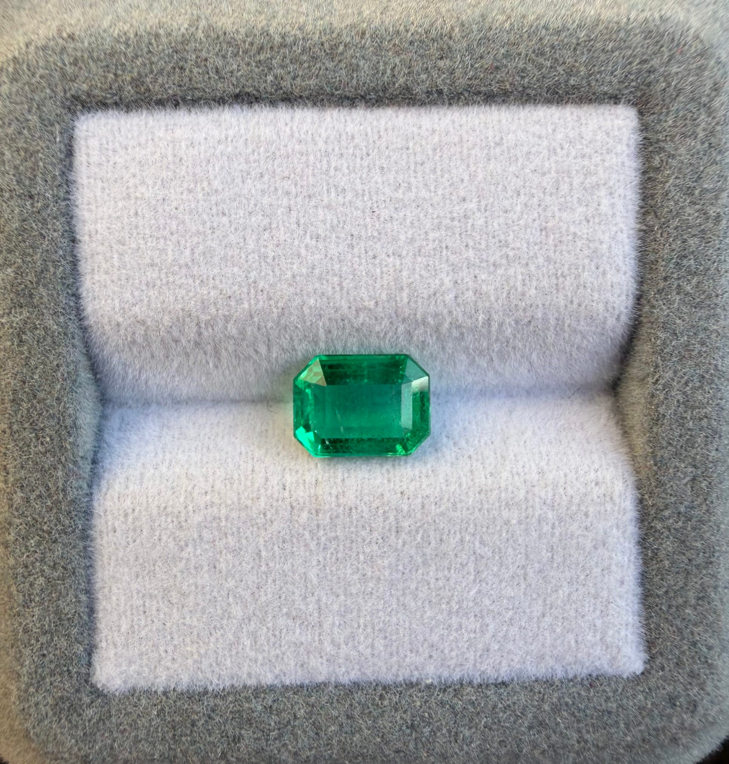 Zambian Emerald Rectangle 1.25ct