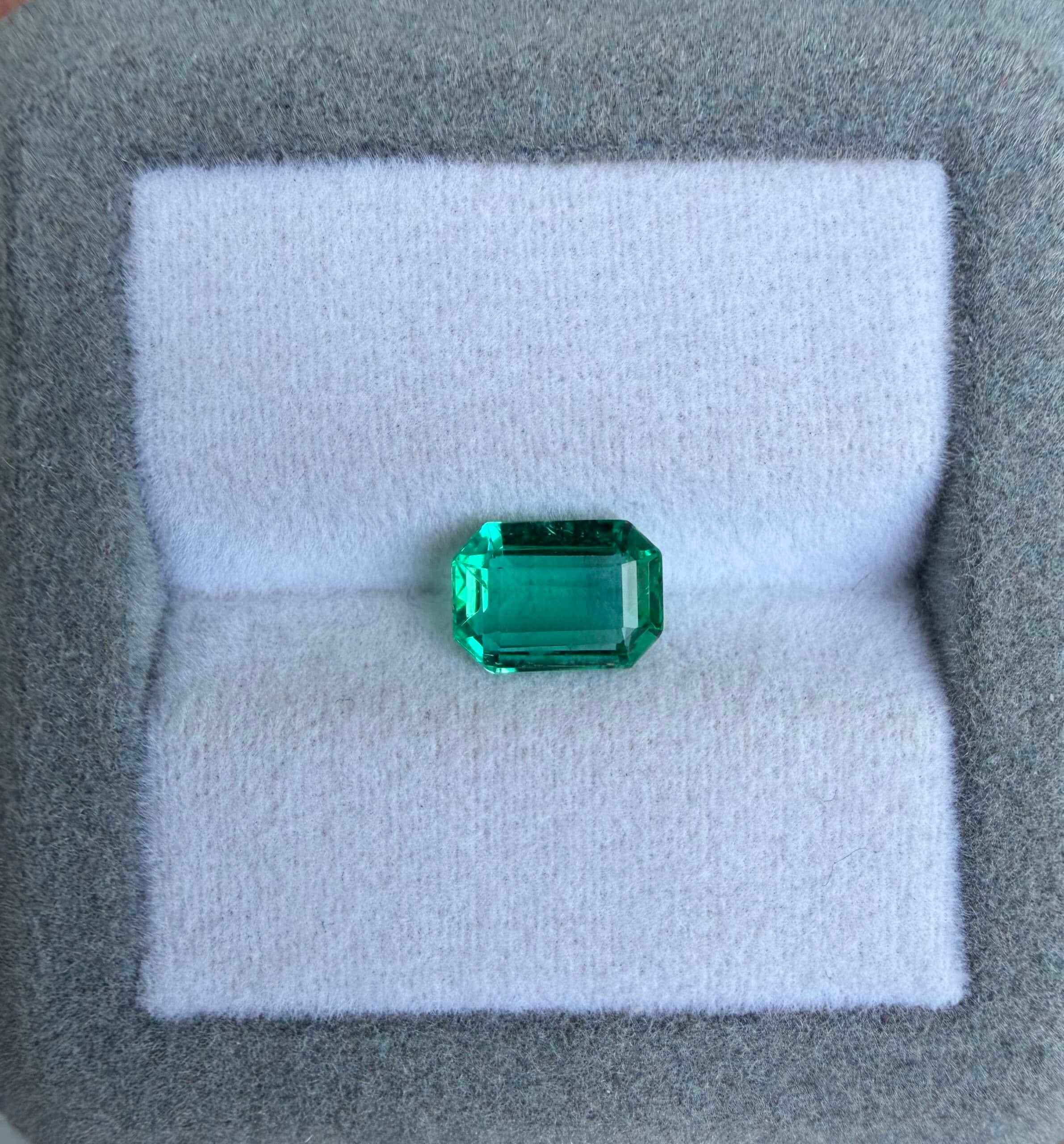Zambian Emerald Rectangle 1.34ct