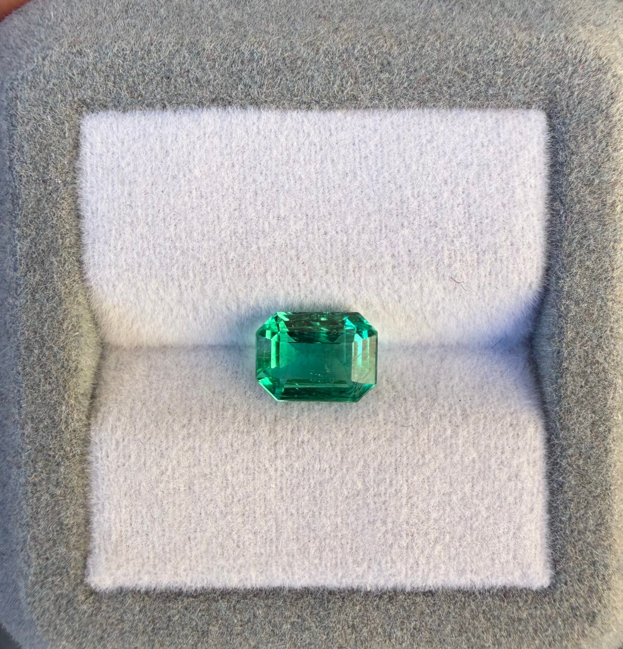 Zambian Emerald Rectangle 1.73ct