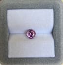 Violetter Saphir Rund 1,38 ct — Unbehandelt