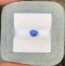 Blauer Saphir Rechteck 1,58 ct — Sri Lanka, Unbehandelt