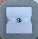 Saphir Teal Ovale de 1,01ct